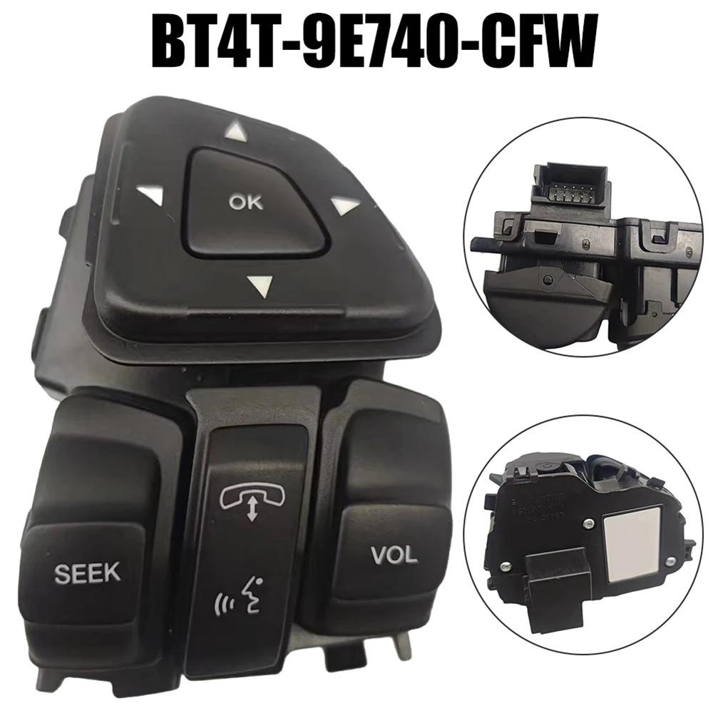 10 Pins Steering Wheel Control Switch BT4T-9E740-CFW For Ford Edge Explorer Flex