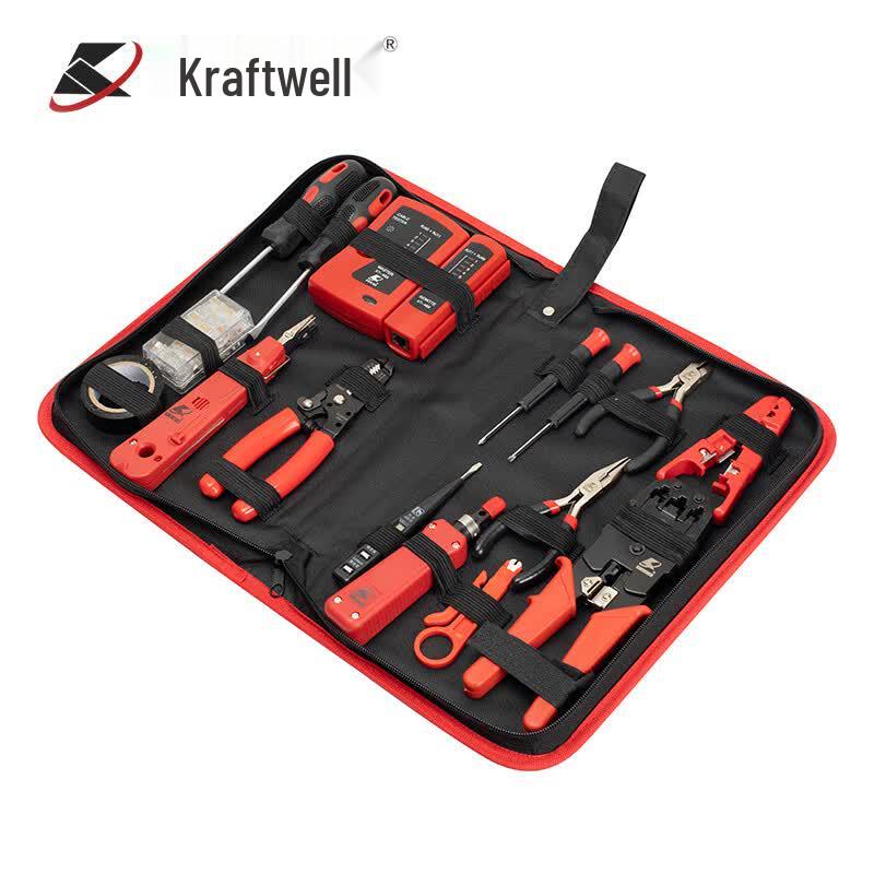 Kraft & Well 37-Piece Electronics & Telecom Tool Kit