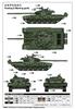 Trumpeter Scale Russian Ural Main Battle Tank with Reactive Armor Plastic Model Kit 09602 1/35 T-72 Kontakt-1