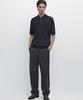 Masimodutti Merino Wool Knit Polo Sweater