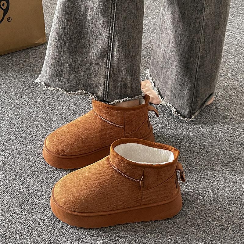 

Women s winter bags and cotton shoes, velvet and waterproof, wear high-top cotton tows indoors and outdoors to keep warm, and pedal snow bo 40