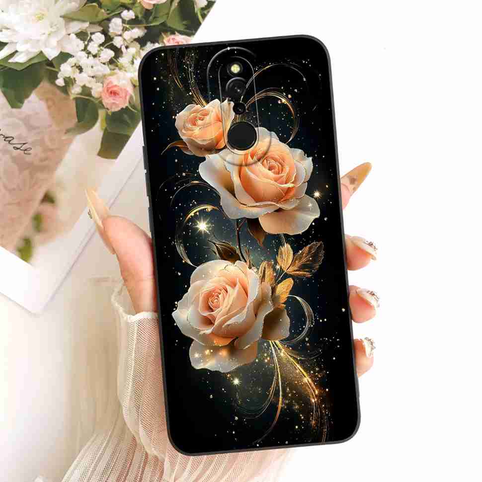 For Xiaomi Redmi 8 Cover Pretty Girl Cartoon Phone Case Matte Silicone Soft Case Cover For Xiaomi Redmi8 Redmi 8 Coque Bumper