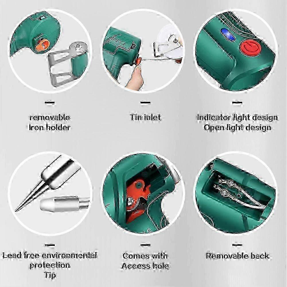 3-in-1 Welding, Cutting & Rust Removal Kit - Fast Heating, Ergonomic, Ideal  compatible Beginners & DIY
