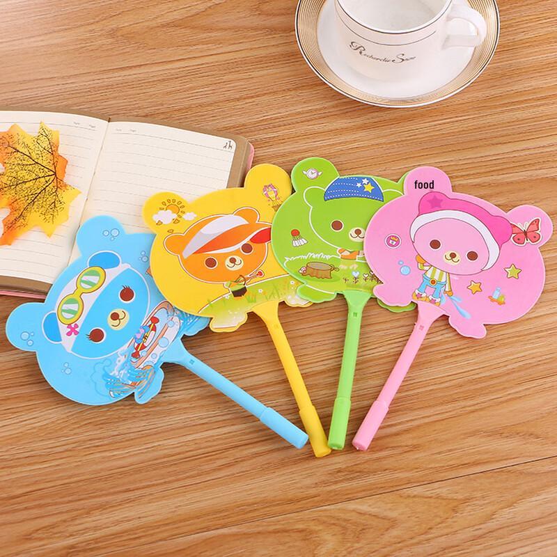 100-Pack Cartoon Fan Ballpoint Pens