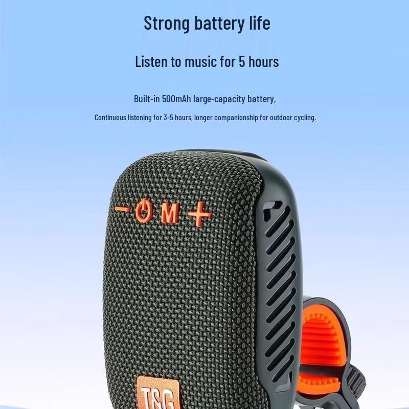 Zhuopu Outdoor Portable Wireless Bluetooth Speaker CN Plug (adapter Included)