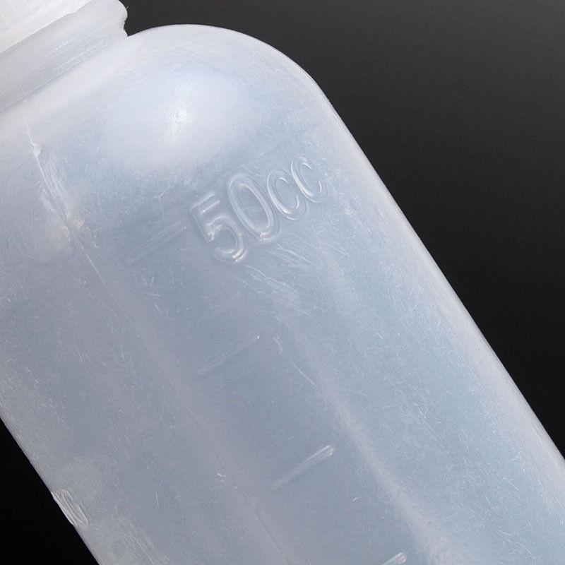 5pcs Squeeze Bottle Condiment Dispenser Sauce Vinegar Oil Cruet Bin Ketchup Kit