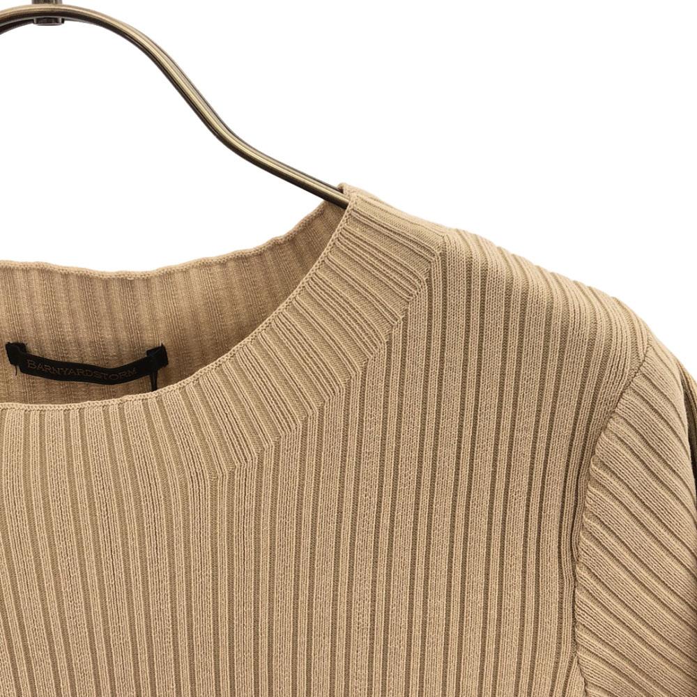 Nepoužité BARNYARDSTORM Krátký rukáv Rayon Dlouhé šaty F béžové S visačkou Dámské Použité