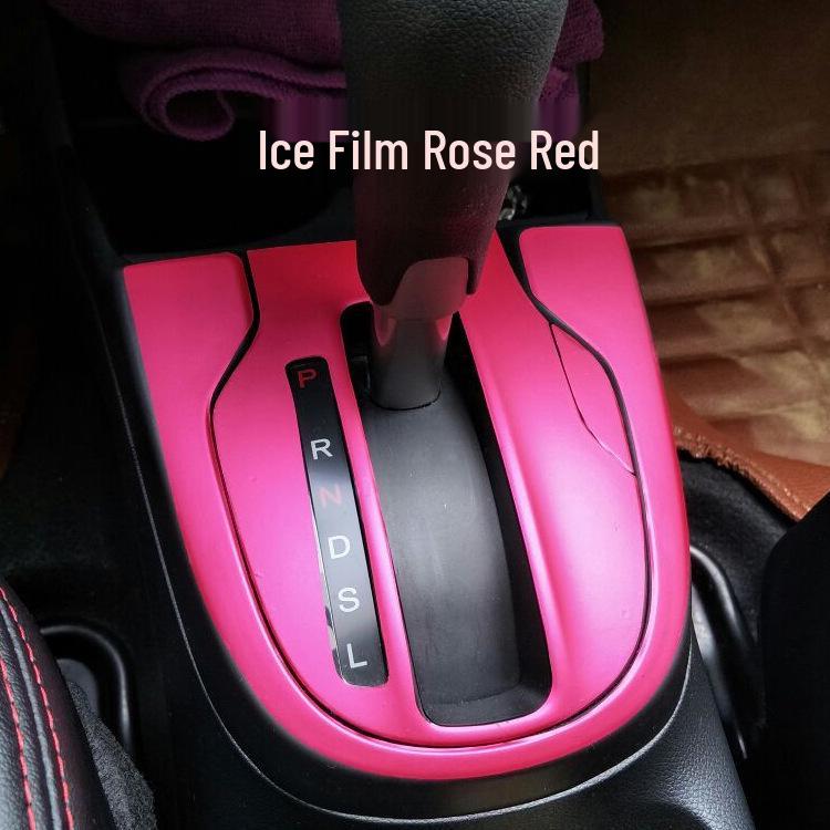 14-18 Interior Gear Shift Panel Trim Film for Car Color Modification