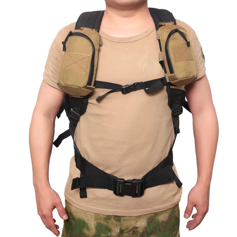 1Pc Tactical Pouch Military EDC Tool Bag Phone Pouch Hunting Accessory Bag Shoulder Strap Pack Compact Bag for Outdoor Sport