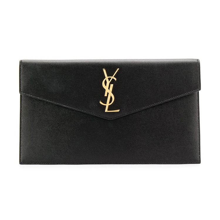 

Saint Laurent Uptown Pouch Black Women Pouches 565739-1GF0J-1000 Gift Set(Basic Set+Box+Shopping Bag)