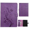 Smart Sleep Folio Case IPad 10.2 Inch 2019 2020 With Butterfly Print PU Leather Cover Business Style