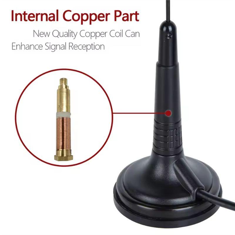 Easy Use CB Radio Vehicle Antenna Vehicle Car Truck Mobile Radio 26-28Mhz Feeder Cable Center For Citizen Band Radio