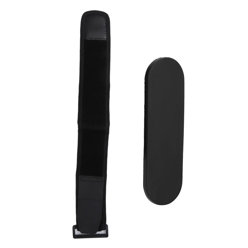 MOMOSTICK Mobile Phone Stick Gel Pad Finger Strap Holder Grip Stand with Phone ArmbandBlack