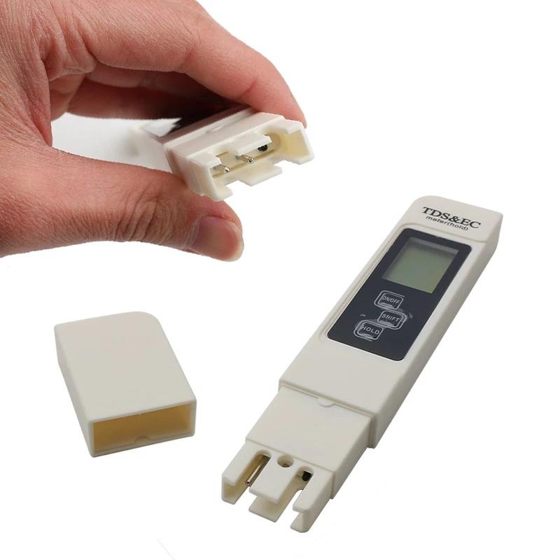 TDS EC Temperature Tester vody 3v1 LED displej Monitor kvality vody Testovací pero pro koncentraci hnojiva v pitné vodě