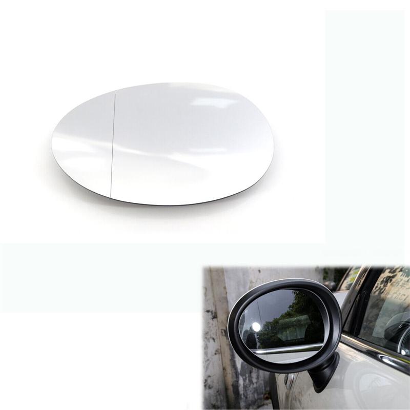 

Rearview Heated Mirror Glass Left Right Side Blue/White For Mini F55 F56 Cooper 2014-2020 Replacement 51167366039 51167366040