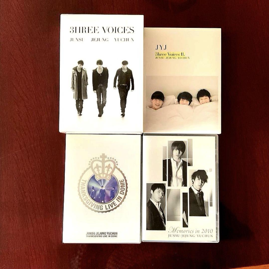 

[USED] JYJ Concert DVD 4-disc set