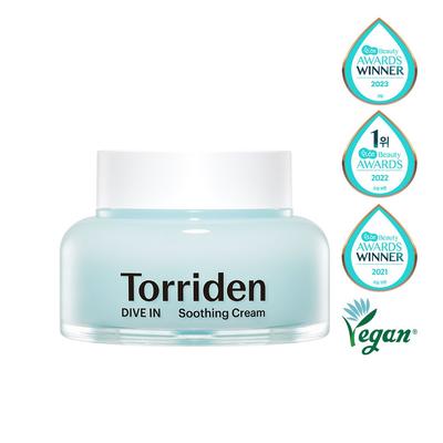Divein Beruhigende Creme mit niedermolekularer Hyaluronsäure, 100 ml