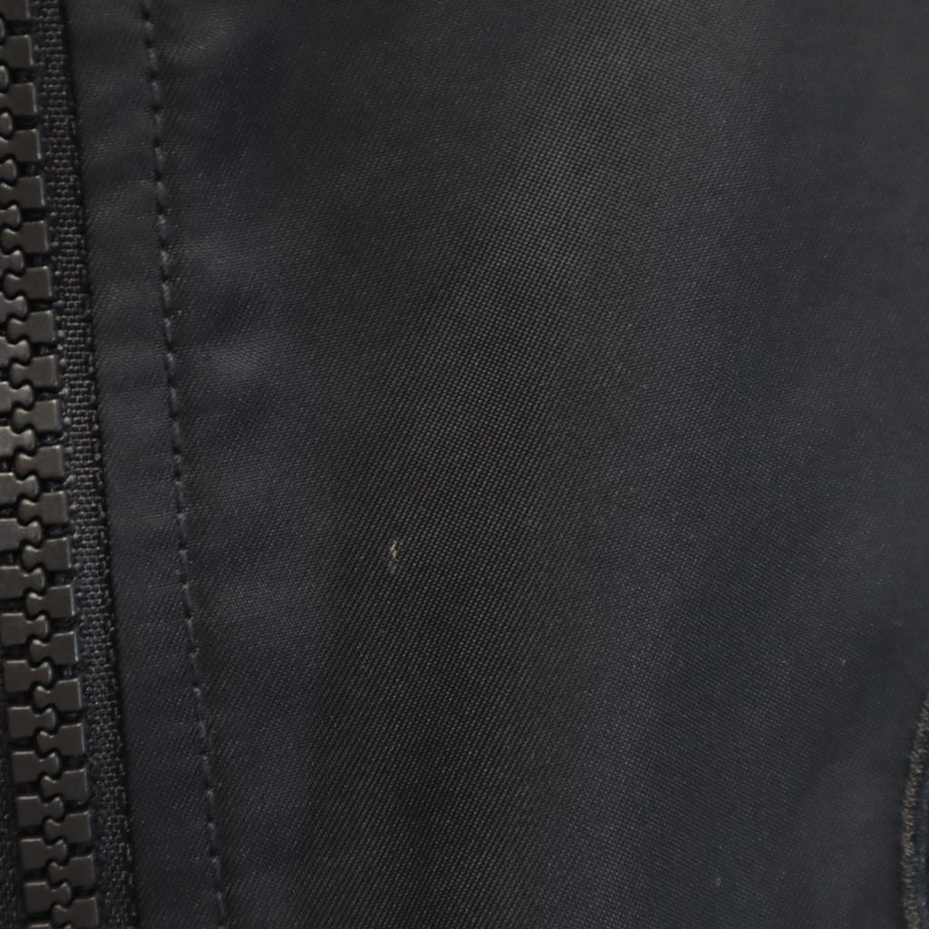 Nike Half Zip Food Jacket L Black Mesh Lining Men's Used