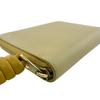 Loewe Compact Zip Wallet Leather Knot Bifold Wallet Yellow Leather Used