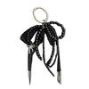Bowknot Keychain Ribbon Bowknot Charm Multifuntional Key Decors Fashion Key Pendant Present for Teens and Youthful Adult