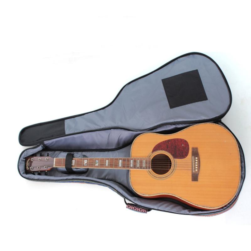 40/41 Inch Electric Guitar Case Ethnic Knitting Style Classical Acoustic Guitar Thickened Internal