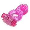 Cock Ring Crystal Butterfly Vibrator Vibrating Ring Electic Vibrating Clitoral Stimulate Ring Penis Enhance Erection Sex Ability
