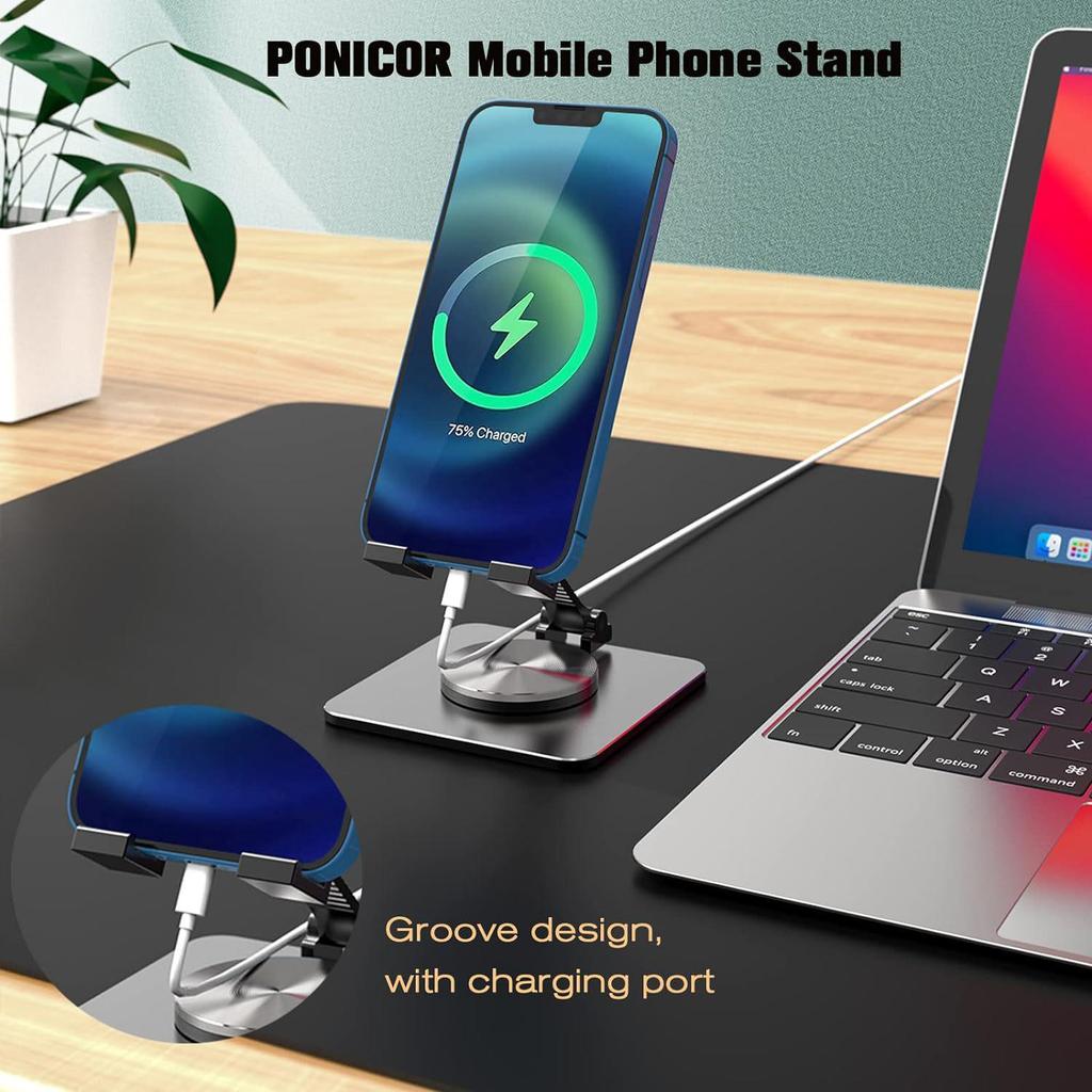 360° Rotatable Foldable Phone & Tablet Stand - Portable Multifunctional Holder, Creative Gift