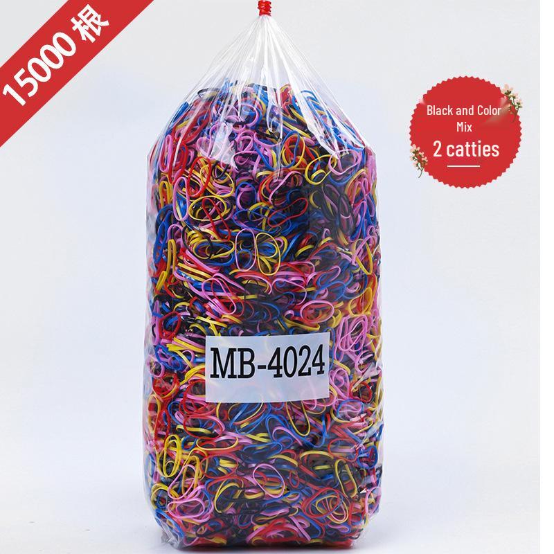 Durable, Child-Safe Hair Ties: Pull-Resistant, Disposable Rubber Hair Bands