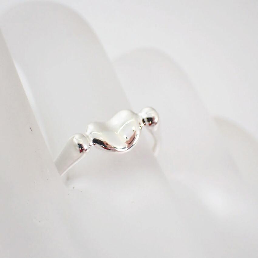 [Used] TIFFANY 925 Bean Ring / Size 13 / J76-62