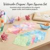 DIY Scrapbook Background Paper 12 Sheets Watercolor Pattern Paper For Journal Decoration