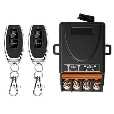433MHZ Wireless Remote Control Switch AC85-256V Relay Receiver Controller 433 Mhz Transmitter RF Relay Receiver