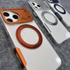 360° Rotating Magnetic Stand Case with Metal Lens for iPhone 17 Pro Max