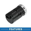 Push Button Starter Switch No.35881T5HH41 Engine Start Stop Switch Button for Honda Fit 2015 2016 2017 2018 Silver Tone