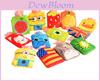Mini Cartoon Hot Water Bottle With Double Layer Pvc For Winter Hand Heating And Travel Use