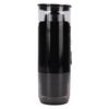 Travel Coffee Maker for Camping Car Coffee Maker Cordless Heating Automatic Coffee Machine Compatible with Ground Coffee Capsule for Hiking Office