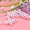 50G Non Porous Imitation Pearls Decoration HairClothes Supplies Jewelry Accessories(Beige)