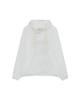 Themuseumvisitor Nylon Summer Flap Anorak (White)