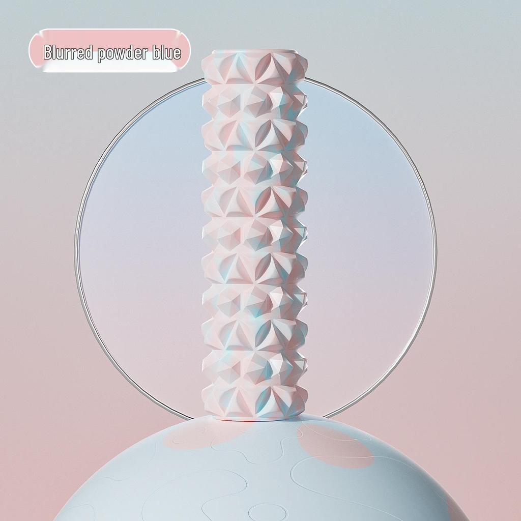 2023 Tie-Dye Foam Roller: EVA Wolf Tooth Muscle Relaxation & Slimming Yoga Massage Column