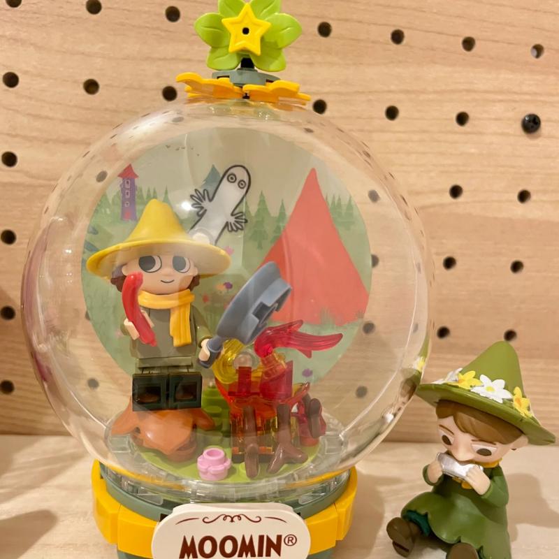 Pantasy Building Blocks Moomin's Home Wonderland Series Crystal Balls Puzzle Building Model Ornament Toys Collection Gifts