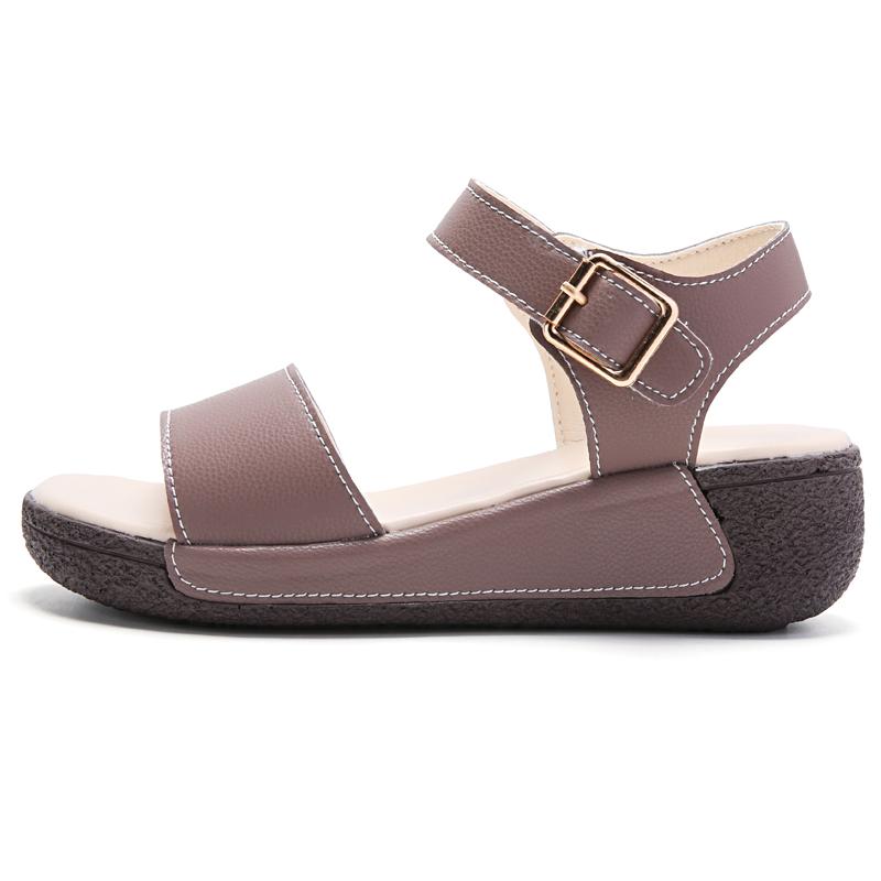 Women Summer Elevator Sandals Dressy Casual Girls Platform Height Increase Open Toe Sandals Over Sized