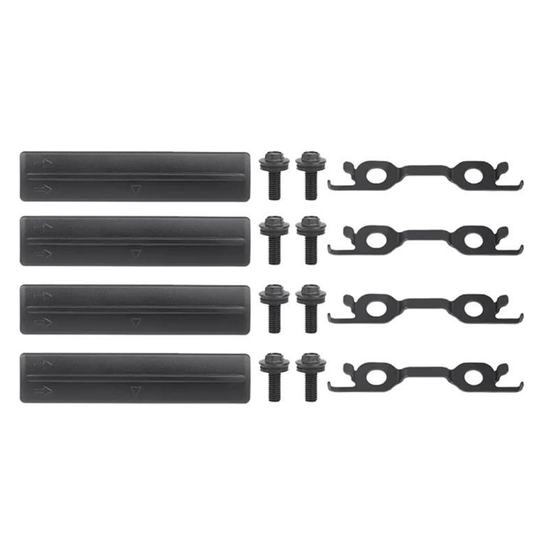 4Pcs Roof Drip Rack Removal Cover Clips With Screws Acces 75596-35020 For Toyota FJ Cruiser 07-14 RAV4 Lexus 63185-42020-A74F