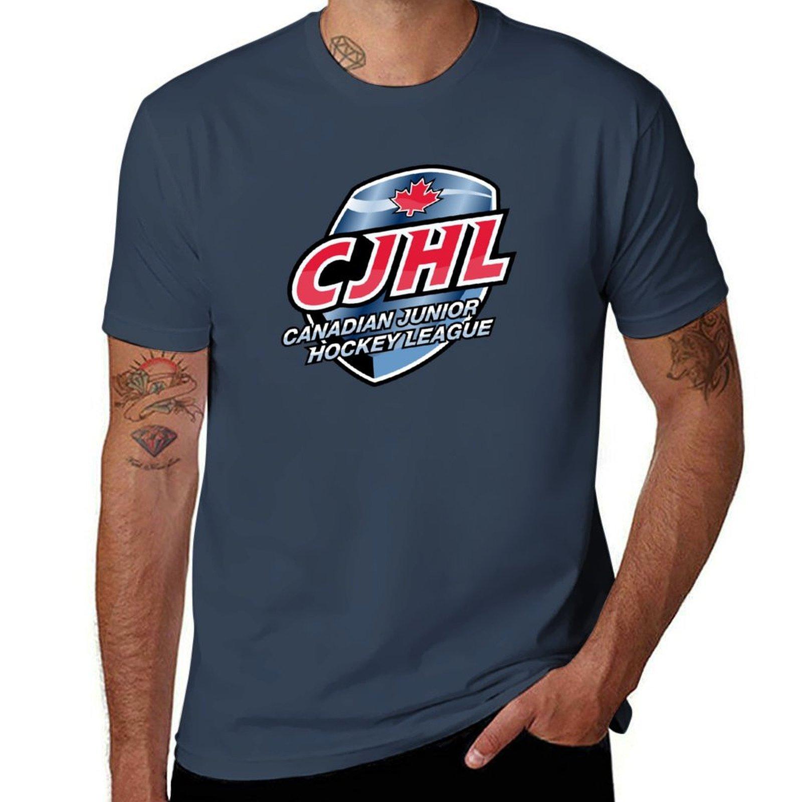 Canadian Junior Hockey Leagueclub Tshirt Plus Size Summer Casual Tshirt S