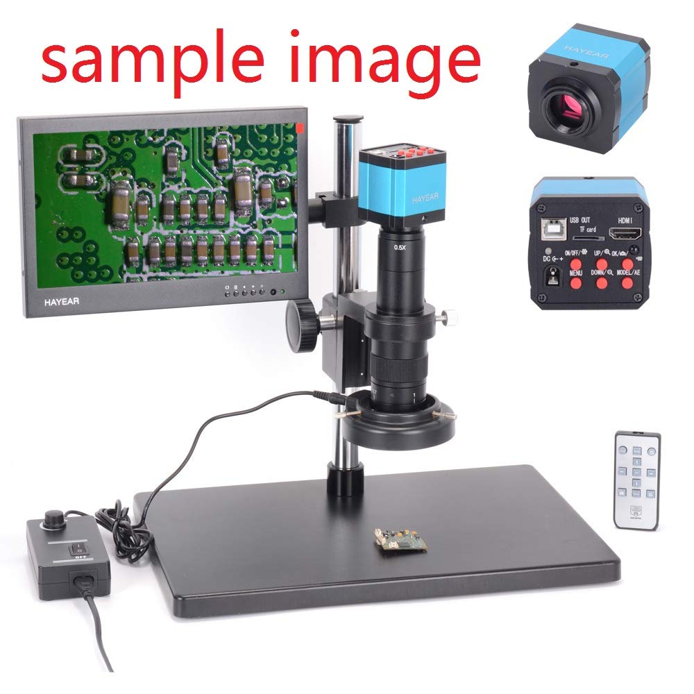 Big Heavy Duty Metal Boom Stereo Microscope Camera Table Stand Holder 50mm Ring