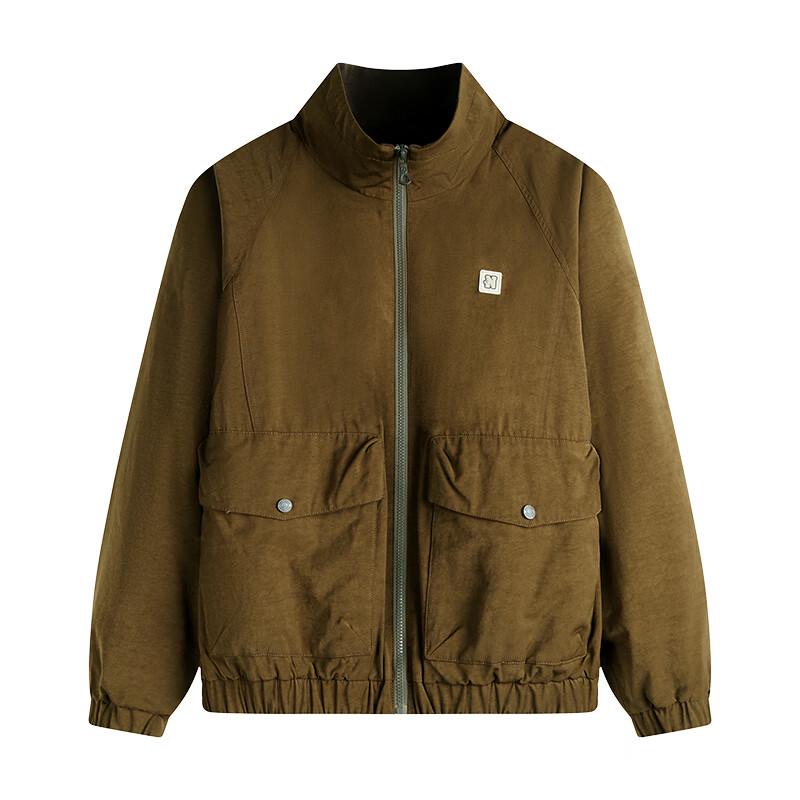 NVG·YOUNG Men's Stand Collar Fleece Jacket