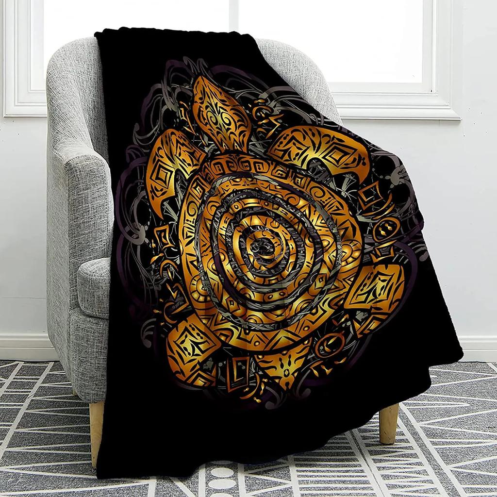 Flannel Fleece Bed Blankets Lightweight Cozy Throw Blanket for Couch Sofa Bedroom Adults Teen Sea Turtle Ocean Animal Landscape