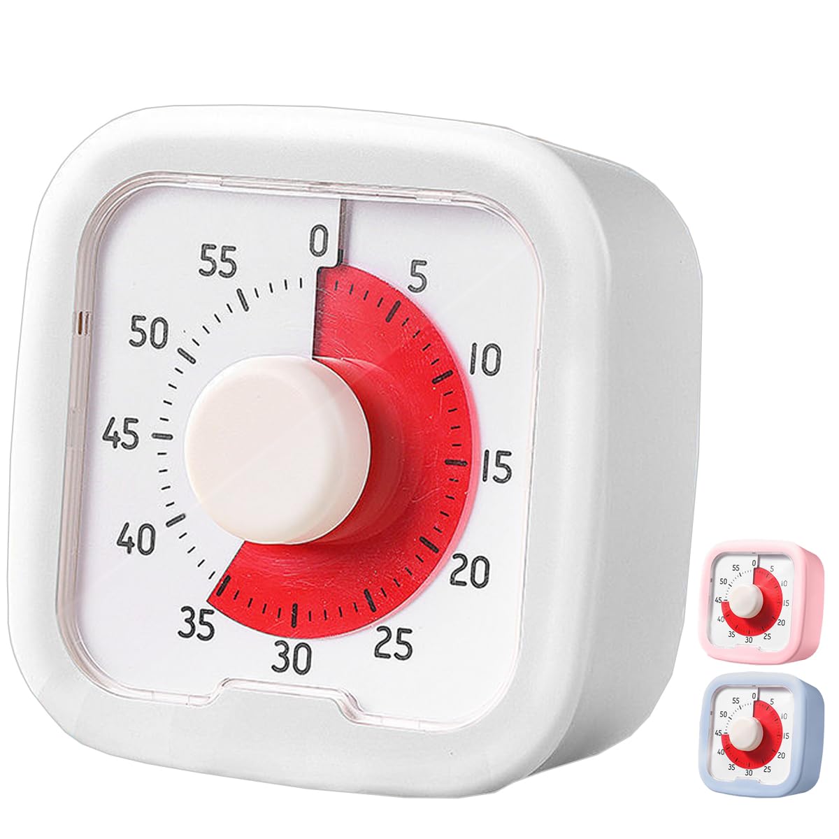 

Learning Timer, Time Management, Kids Timer, Study Timer, Games, Counting, Cooking, Kitchen, Home Learning, Telework, Task Management (White)