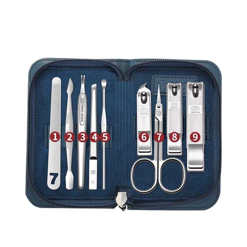 777 Premium 9-Piece Nail Care Set
