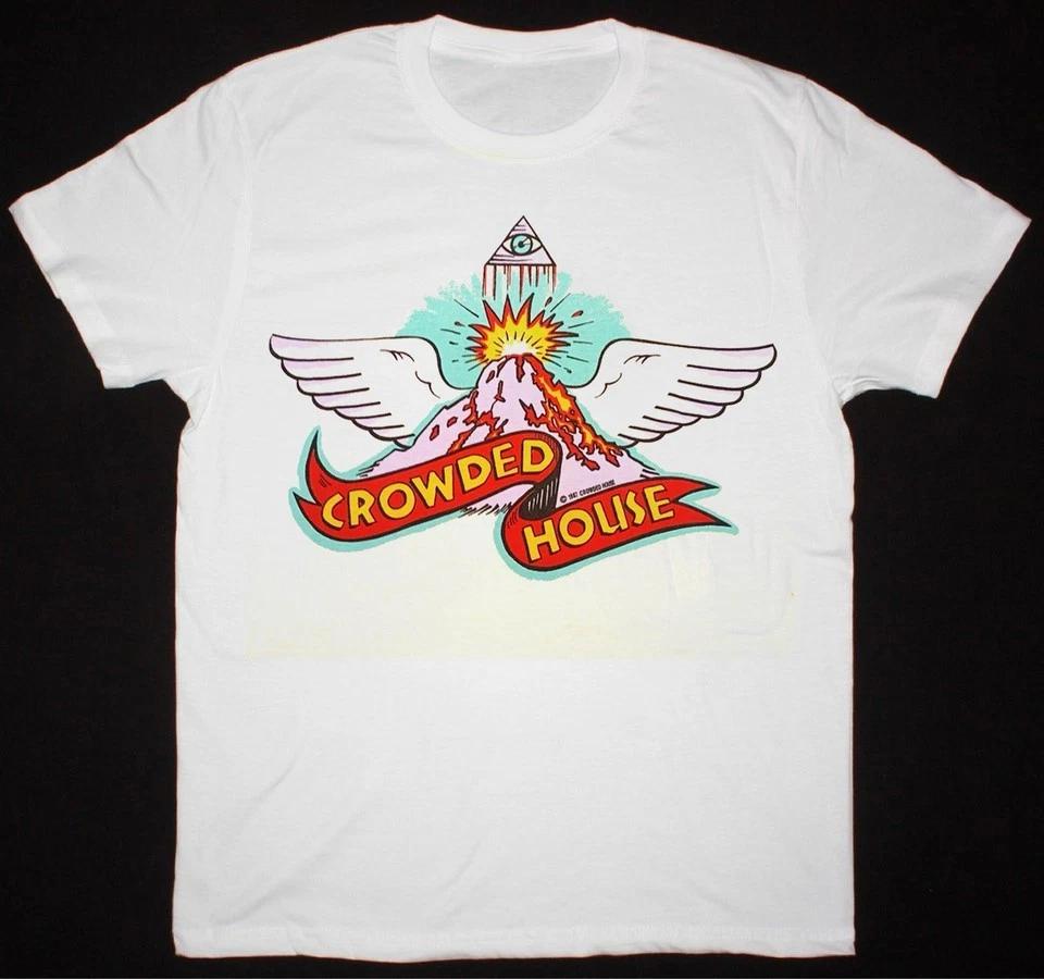 Crowded House Band Farewell To The World Shirt White Unisex S-5XL L