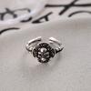 Fashionforward Skull Copper Ring With Adjustable Fit And Eyecatching Design Geometric