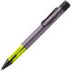 Lamy Aubergine Transparent Ballpoint Pen with an Ergonomic Grip and Medium Line Width Lightweight Aluminum Body Includes a Black AL-star - - -